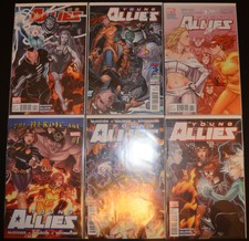 LOT / RUN of (6) YOUNG ALLIES (2010, Marvel) with #1 2 3 4 5 6 (NM+) 9.6