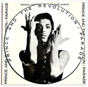 PRINCE -Parade- Very Rare UK Picture Disc LP in Die-cut Sleeve (Vinyl Record) - Picture 1 of 5