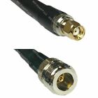 TIMES® 1 Foot LMR400 RP-SMA Male to N Female RF COAX Cable USA MADE
