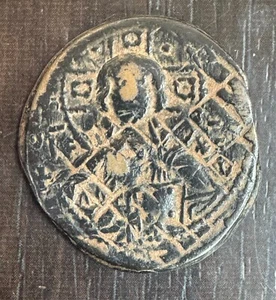 Byzantine - Period Of Roman III 1028-1034 - Follis Constantinople - Picture 1 of 2