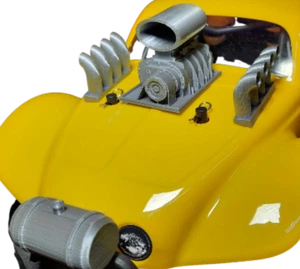 Gasser Blower with Zoomies and Moon Tank 1/10 Scale No Prep RC Prop Model - Picture 1 of 10