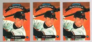 (3) Cal Ripken Jr. 1991 Donruss Diamond Kings #DK-5 Lot - Baltimore Orioles - Picture 1 of 2