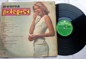 LP MUSICA PODEROSA VOL 3 1972 ARGENTINA ODEON CHEESECAKE SEXY COVER - Picture 1 of 1