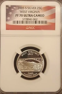 2006-S 25c Silver Nebraska State Quarter NGC PF70 Ultra Cameo - Picture 1 of 1