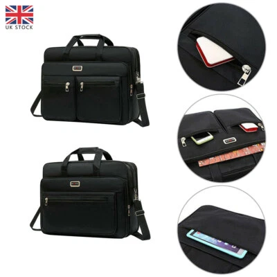 Shoulder Bag 17inch Large Laptop PC Waterproof Carrying Soft Notebook Case Cover - Image 1 of 4