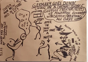 65/100--GERMANY GOES DOWN--LIVING IN A DREAM-BUBBLE------------BY PURTSCHERELLO- - Bild 1 von 22