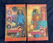 2 “ That’s So Raven “ Raven Symone ￼Disney Barbie Dolls RARE NEW