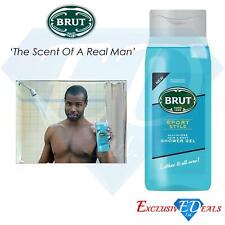 Brut Men's Sport Style All In One Hair & Body Shower Gel 500ml For Him