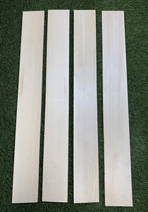 Pack of 4, Basswood Thin Stock Lumber Board Blanks Kiln Dried 1/4" x 3"x 24" - Picture 1 of 2