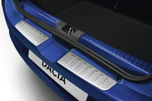 Umbral del maletero Dacia Sandero III 2021-2025 Original Acero inoxidable - Picture 1 of 5