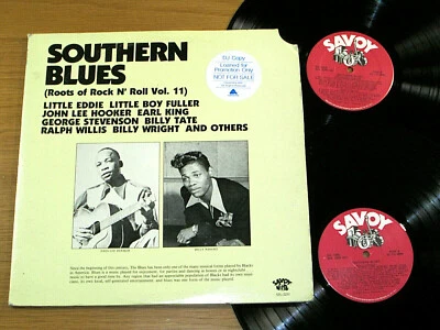 BLUES DOUBLE LP - VARIOUS ARTISTS - SAVOY 2255 - "SOUTHERN BLUES" - Image 1 of 3