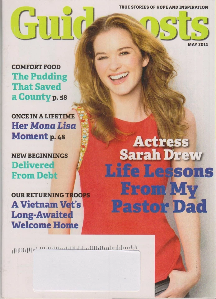 Guideposts May 2014 Sarah Drew Life Lessons From My Pastor Dad (Magazine, Inspir - Image 1 of 1