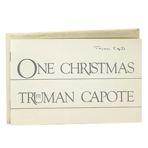 One Christmas, Truman Capote. Signed First Edition, 1st. - Imagen 1 de 3