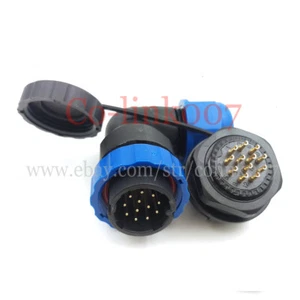 Connettore impermeabile 12 pin SD20 awg18 IP67 5A 250 V connettore di alimentazione CA - Foto 1 di 6