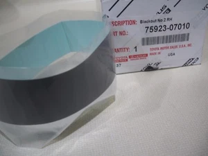 TOYOTA AVALON 14 15 16 17 CINTA NEGRA PUERTA TRASERA DERECHA NO. 2 NUEVOS OEM - Imagen 1 de 1