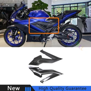 Asiento de moto de fibra de carbono seco para Yamaha R3 2022-2024 panel lateral inferior reemplazar - Imagen 1 de 6