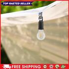 LED Camping Lamp with Hook 3 Modes Hanging Tent Lights Waterproof (Round)