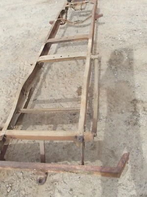 VINTAGE STUDEBAKER PICKUP TRUCK SHORT BED FRAME  m5 1946 1947 1948 ratrod hotrod - Image 1 of 4