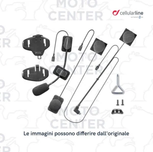 KIT AUDIO COMFORT DOPPIO MICROFONO INTERPHONE CELLULAR LINE URBAN SPORT TOUR LIN