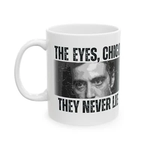 Scarface Zitat Keramiktasse | Unikat Teetasse Geschenk für Kaffee & Al Pacino Liebhaber  - Bild 1 von 9