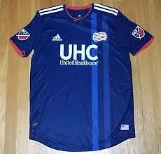 Adidas MLS New England Revolution Men's Home Jersey Blue/Red Cover