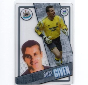 SHAY GIVEN 2006-07 Topps I-Card Soccer Acetate Card NEWCASTLE UNITED #61 PSA - Picture 1 of 2