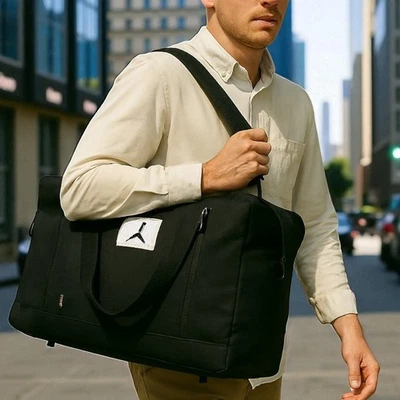 Bolsa de Lona Jordan Flight Viaje Entrenamiento Gimnasio Noche MA0798 CORDURA 40L Foto 1 de 4