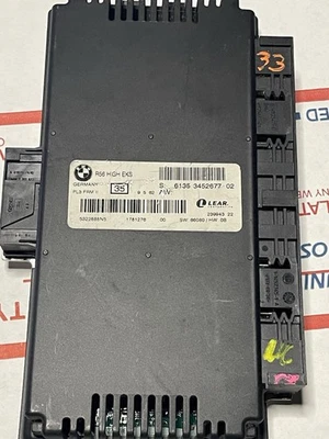 2008 2009 BMW MINI COOPER Footwell Light Control Body Module FRM 61353452677 - Image 1 of 4