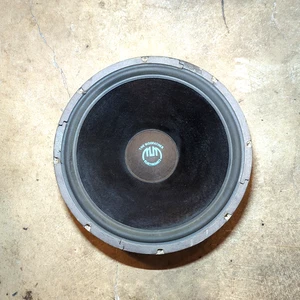 M&M Electronics Godfather 15-8 Precision Loudspeaker 15" Works *AS IS* Parts - Picture 1 of 11