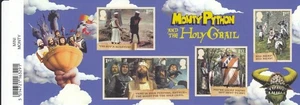 GB 2025 MONTY PYTHONS HOLY GRAIL MINIATURE SHEET MS5375 MINT SHEET BAR CODE - Picture 1 of 2