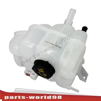 Reservatório de líquido de arrefecimento do radiador com tampa EB3Z8A080E compatível com Ford Ranger 2019-2023 L4 2.3L - Imagem 1 de 4