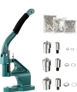 Grommet kit Eyelet Punch Kit Handheld Hole Punch Pliers Portable - Picture 1 of 6