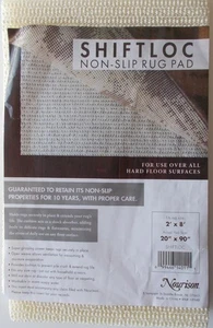 Almohadilla de alfombra antideslizante Shiftloc se adapta a alfombra de 2' x 8' tamaño real de almohadilla de 20" x 90" de Nourison - Imagen 1 de 4
