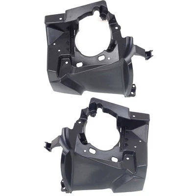 Juego de soportes antiniebla para BMW 428i 2014-2016 delantero izquierdo y derecho texturizado negro Foto 1 de 4