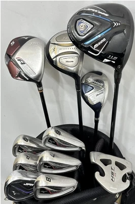 Mizuno Club Set 1W 3W 5W 4H 6-9i Pw 56 PT 11pc RH Graphite SR & Regular Men - Image 1 of 4