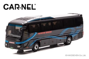 CARNEL CN640036 1/64 Hato Bus Pianissimo III Sapphire #511 Isuzu Gala Hi Decker - Picture 1 of 8