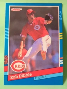 Donruss 1991 - Rob Dibble #321 - Cincinnati Reds - Imagen 1 de 2