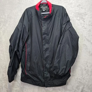 FootJoy DryJoys Golf Regenjacke Herren XXL schwarz wasserdicht Windbreaker FJ Logo - Bild 1 von 16