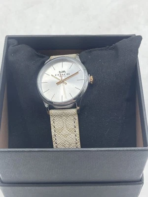 Coach Women's 32MM Ruby Quartz Watch Silver - Image 1 of 4