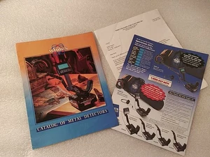 1990er WHITE'S KATALOG METALLDETEKTOREN MODELLE SPEZIFIKATIONEN UND PREISE GESCHICHTEN FLYER - Bild 1 von 6