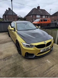 Bmw F80 F82 F83 Carbon Fibre Bonnet Uk Stock Brand New M3 M4 - Picture 1 of 6