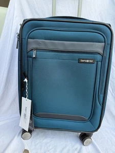 $359 SAMSONITE X-Tralight 3.0 21" Carry-On Spinner Spinner Luggage USB Teal - Picture 1 of 8