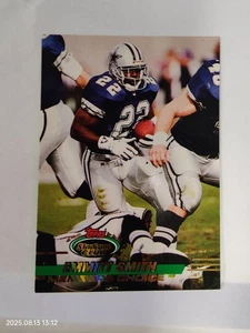 1993 Topps Stadium Club Card #491 Emmitt Smith Dallas Cowboys - Picture 1 of 2