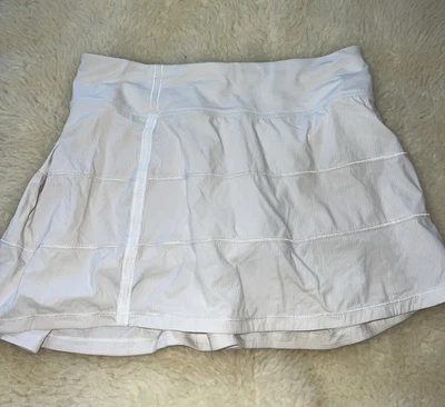 Falda Lululemon Mujer Rival Skort Elástico Forrado Bolsillo Tenis Foto 1 de 4
