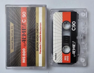 CASSETTE ACME MS 800 C-90 LOW NOISE Vintage 1980s RARE Foto 1 de 4