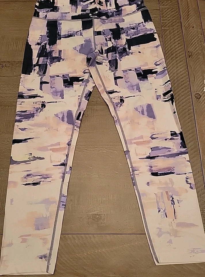 Calvin Klein Pantalones para Mujer Talla M Multicolor Strech Material Retro Grunge Look Foto 1 de 4