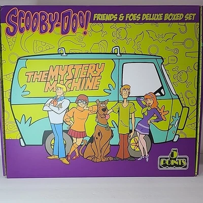 2023 Mezco Toyz Scooby-Doo друзья и враги Deluxe 5 точек новый в коробке Deluxe комплект - Изображение 1 из 4