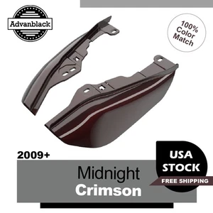 Protector térmico deflector de aire Midnight Crimson Mid Frame para Harley Touring 2009+ - Imagen 1 de 9