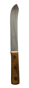 Erik Anton Berg Eskilstuna 9" Bull Nose Butcher Knife Sweden - Bild 1 von 6
