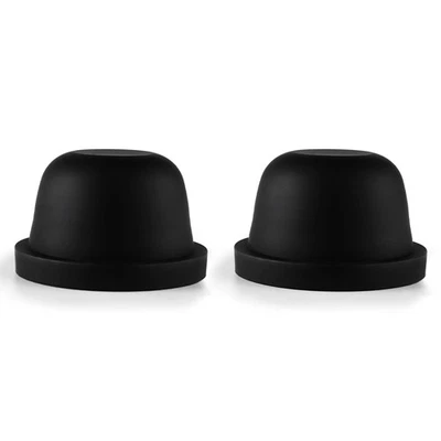 2X Universal Headlight Rubber Dust Cover Cap Seal For Car LED HID Xenon Bulbs - Image 1 of 4
